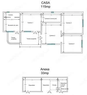 Casa si teren in Gligoresti comuna Luna - imagine 2
