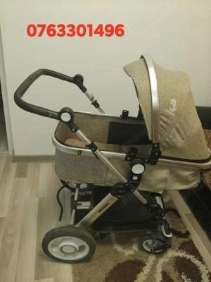 Cărucior bebe și scoică bebe