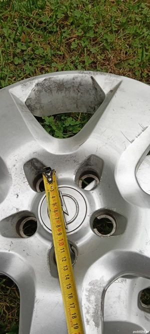 capace 5 prezoane 16 inch opel originale - imagine 4