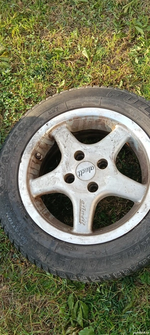 set 4 jante aliaj 14 inch audi skoda Volkswagen  - imagine 5