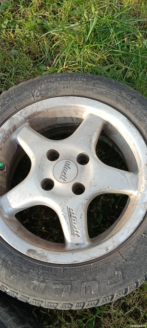 set 4 jante aliaj 14 inch audi skoda Volkswagen  - imagine 4