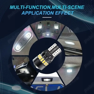 Bec LED T10 W5W Canbus fără Eroare 194 168 pentru Lumini de Parcare, Semnalizare și Interior Auto    - imagine 4