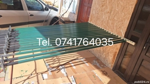 Stalpi de gard din teava patrata