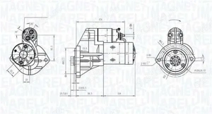 Electromotor Nissan Cabstar, Eco t , Atleon 3.0D - imagine 3