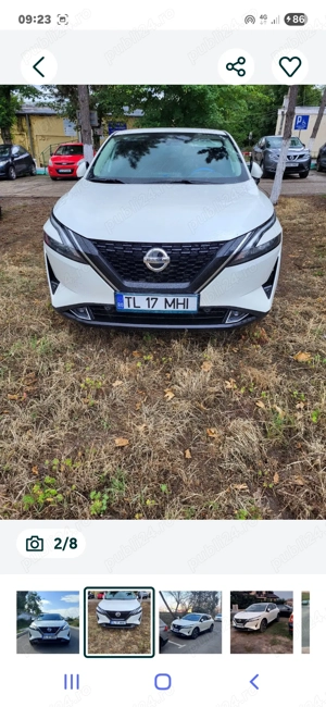 Vand nissan qashqai 2022 hibrid