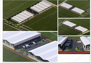 Teren cu PUZ , la sosea in zona Industriala Sud Arad