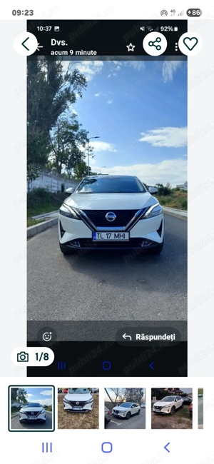 Vand nissan qashqai 2022 hibrid - imagine 6