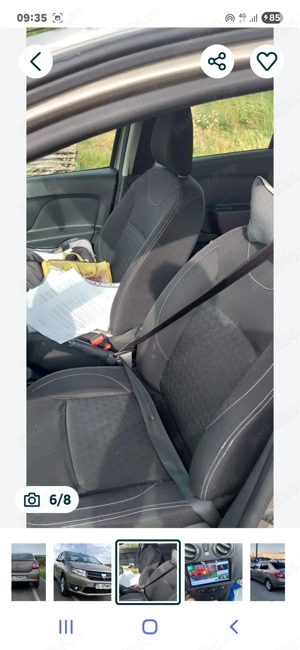 Vand dacia logan benzina 2013 octombrie - imagine 5