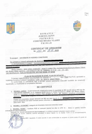 Teren situat la 30Km de Bucuresti, in centrul comunei Moara Vlasiei - imagine 2