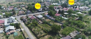 Teren situat la 30Km de Bucuresti, in centrul comunei Moara Vlasiei