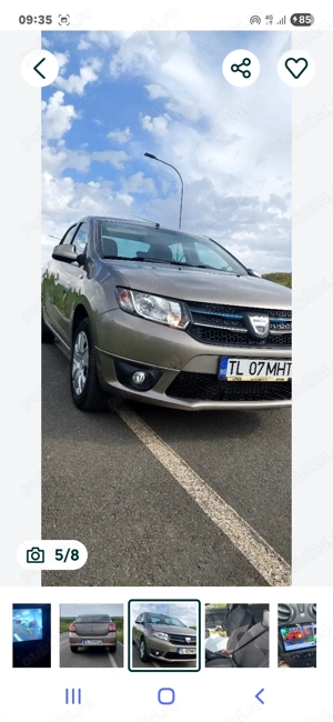 Vand dacia logan benzina 2013 octombrie - imagine 3