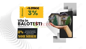 VILA IN BALOTESTI ,SUBURBIE IN PLINA DEZVOLTARE 