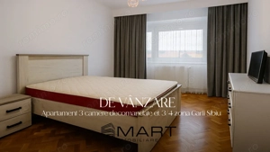 Apartament 3 camere decomandate et. 3/4 zona Garii