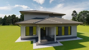 Casă nouă, P+1 – 260 mp utili | finisată la cheie | teren cu curte amenajată