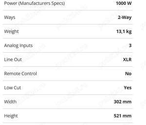 Boxa activa Behringer DR110DSP - imagine 4