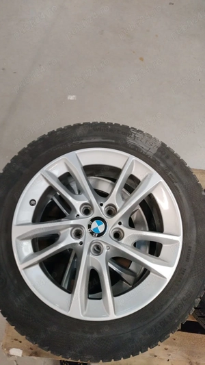 Roti complete de iarna BMW 16 inch cu sensor de presiune - imagine 4
