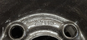 Anvelope iarna cu jante de otel 175/65 R14 Compatibil cu Renault Clio Symbol  - imagine 2