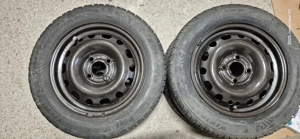 Anvelope iarna cu jante de otel 175/65 R14 Compatibil cu Renault Clio Symbol  - imagine 4