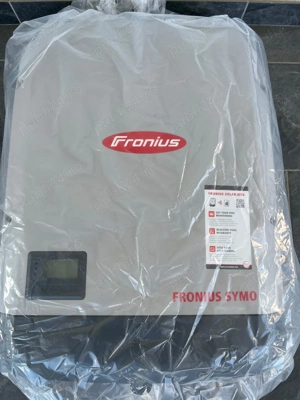 Vand invertor Fronius Symo 12,5 kW, trifazat, folosit 2 ani, in garantie
