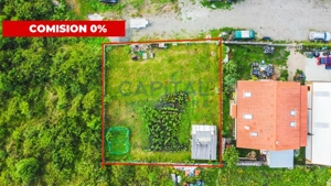 Comision ZERO| Teren 550 mp | 25 ml Front | Utilitati pe Teren | Capat de strada