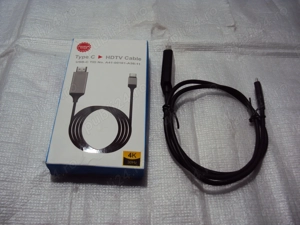 Cablu adaptor Type-C la HDMI 4K, Audio Video HDMI