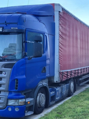 Scania mega R420 cu semiremorca Schmitz  - imagine 2
