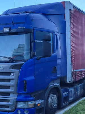 Scania mega R420 cu semiremorca Schmitz  - imagine 6