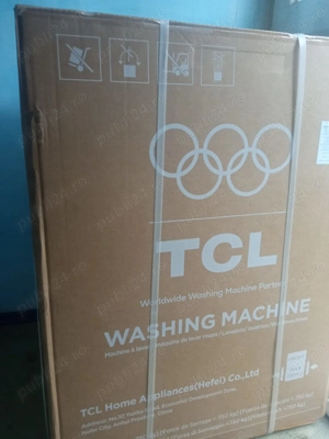 Mașină spălat rufe nouă TCL,7 kg,1400 RPM,garanție,SIGILATA