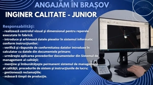 Inginer calitate-Junior