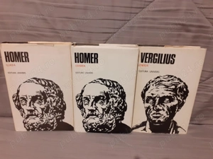 Iliada Odiseea Eneida-Homer Virgiliu (3 vol) editie cartonata