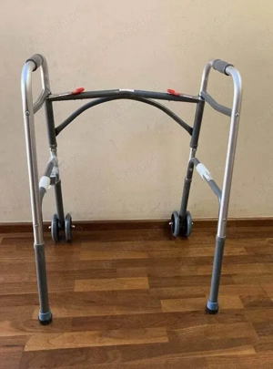 scaun wc bariatric+cadru cu roti pliabil