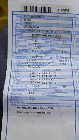 Logan  Brek diesel an 2008