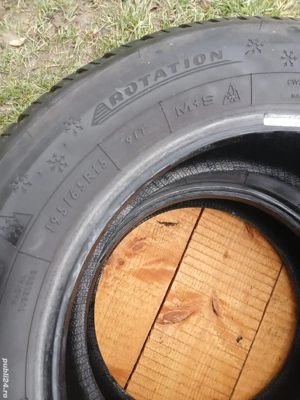 Vând 2 anvelope M+S 195 65 R15 91T - imagine 2