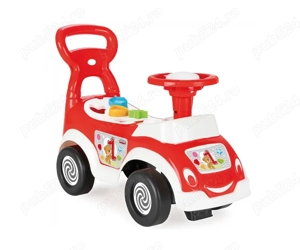 Masinuta de mers cu picioarele, premergator si jucarie cu forme