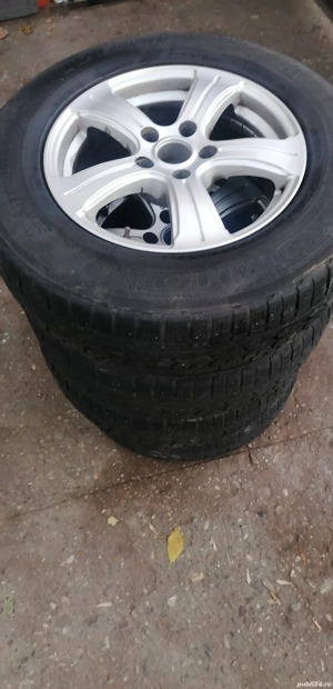 Jante aluminiu 16 +anvelope  - imagine 2