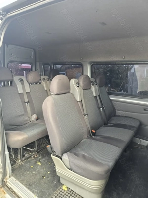 Ford Transit 9 locuri din Germania, înmatriculat în România cu ITP valabil stare mecanică bună.  - imagine 5