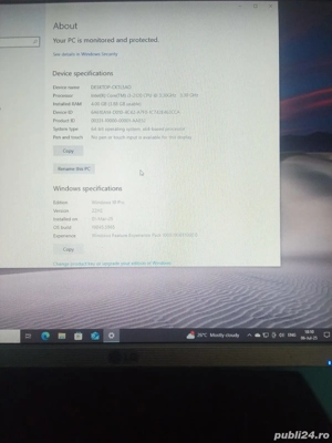 PC HP Compaq pro 6300+Monitor LG Flatron L1753S-stare impecabilă! - imagine 4