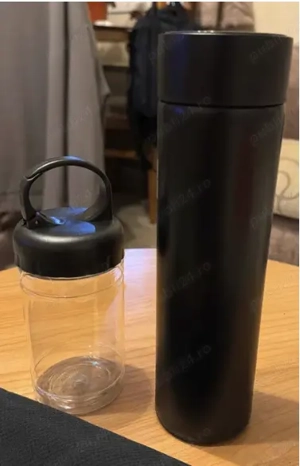 Set termos 500ml + cana apa si prosop -Nou - imagine 2