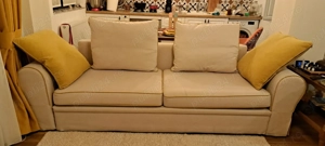 Vand Sofa extensibila cu lada depozitare, marca Kalenda