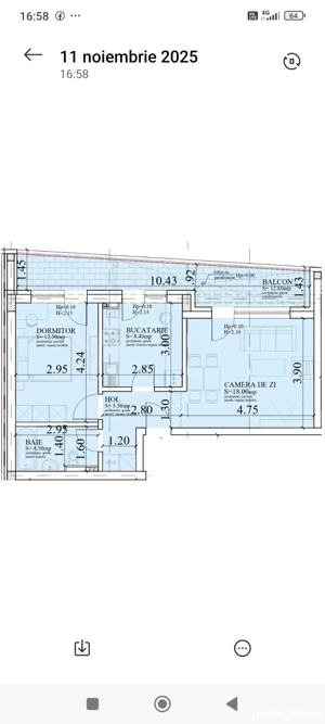 Apartament 2 camere de vânzare 