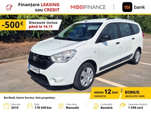 Dacia Lodgy 7 locuri 2019, 1.6 Laureate Benzina Manuala, 102 CP