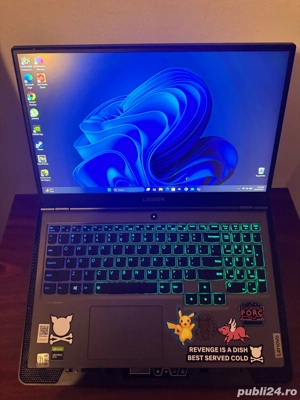 Laptop Gaming Lenovo Legion 5P, GTX 1660TI, procesor I5 gen 10 - imagine 3