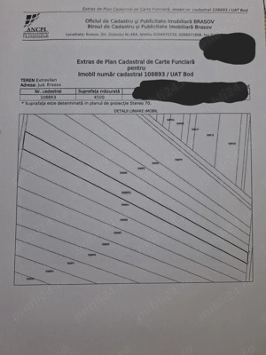 Teren extravilan 4500 mp Bod - se poate transforma in intravilan