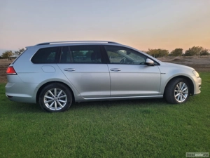 Volkswagen Golf 7, model Lounge, an 2016, 1598 cmc diesel, 110CP, Argintiu - imagine 5