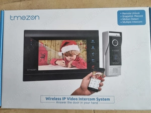 Vand interfon TMEZON Home Intercom System Wireless WiFi Smart IP 7 Inch - imagine 2
