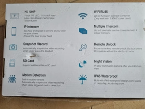 Vand interfon TMEZON Home Intercom System Wireless WiFi Smart IP 7 Inch - imagine 3