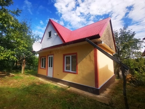 Casa noua 2018 cu 2 camere, asfalt, curent, apa, Schitu Duca, 1154mp teren,acte la zi, 39500 euro