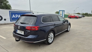 VW Passat B8 Variant, 2.0 TDI 150 CP, echipare Highline, DSG albastru - imagine 4