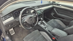 VW Passat B8 Variant, 2.0 TDI 150 CP, echipare Highline, DSG albastru - imagine 6