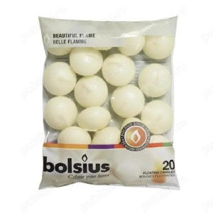 Lumanari plutitoare Bolsius - 20 buc punga - imagine 3